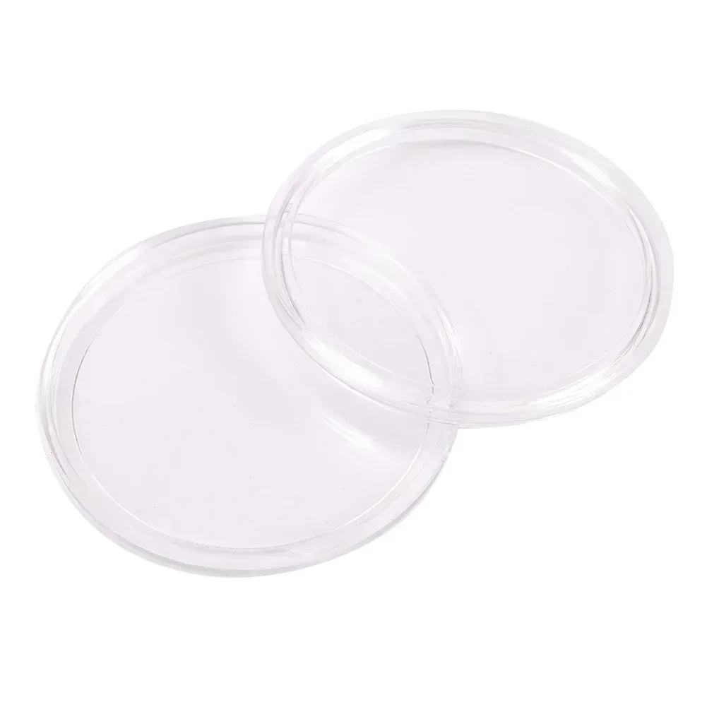 Protecteur de pièces de monnaie, 30 pièces, porte-Capsules transparent, étui pour aigle en argent 1Oz, 40.6mm