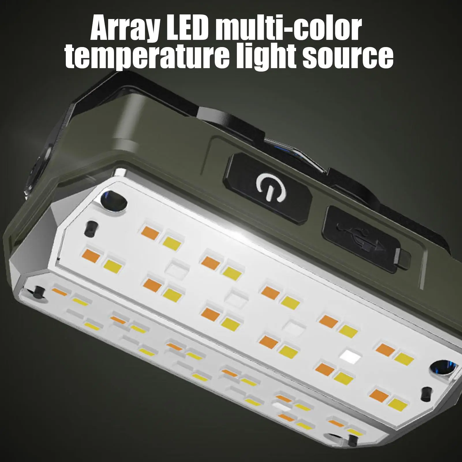 

Рабочий свет, светодиодный водонепроницаемый портативный светильник, регулируемый яркий фонарик для кемпинга, для пешего туризма, рыбалки, палатки, уличного отключения электроэнергии