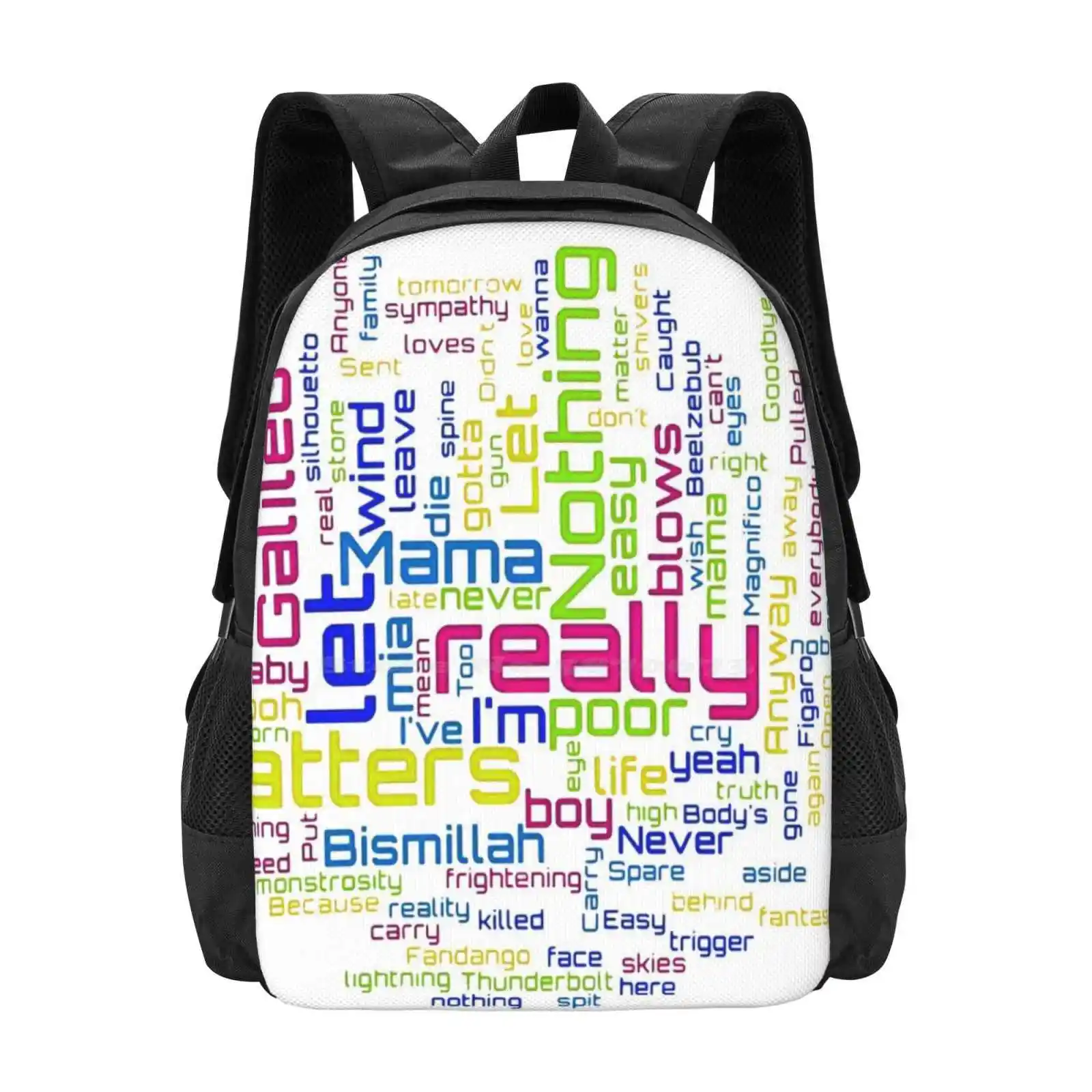 Bohemian Rhapsody Backpacks For School Teenagers Girls Travel Bags Freddie Bohemian Rhapsody Movie Queen