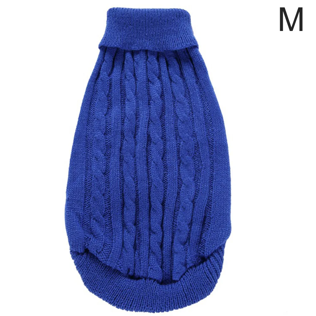 

Вязаный свитер для домашних животных, зимняя теплая одежда из акрилового волокна, вязаная одежда для домашних животных для дома и улицы, размер XXL