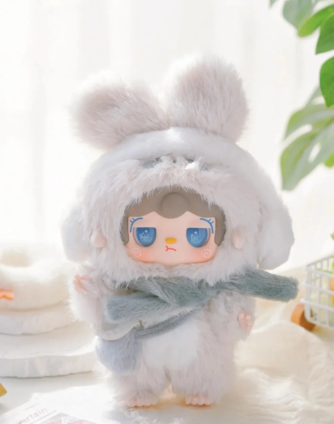 Yooki-V3 Warm Little Rabbit, Winter Escales Blind Box, Face Butter Bag, Vinyl Decoration Pendant Keychain, Butter Surprise Gift