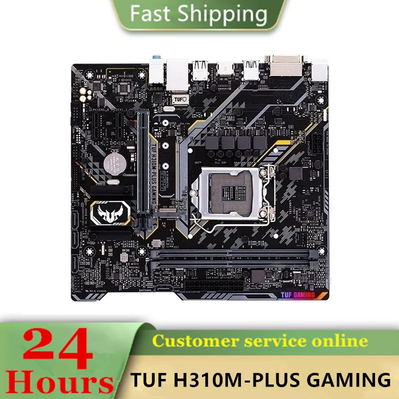 

100% Test TUF H310M-PLUS GAMING H310 H310M DDR4 LGA 1151 i7/i5/i3 USB3.0 SATA3