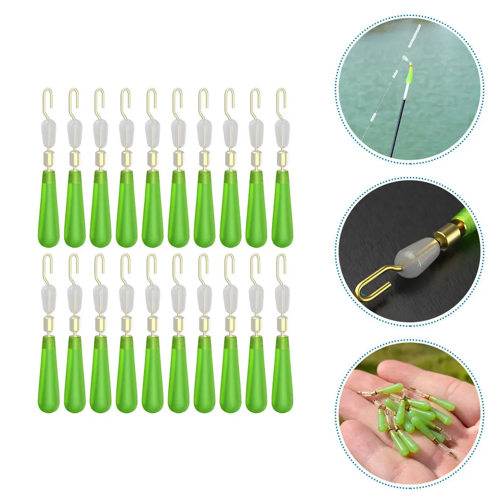 

25Pcs Fishing Bobber Stopper Float Connector Silicone Stops Durable Fishing Tackle Gear Drift Stopper Sliding Seat