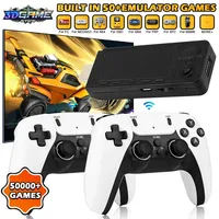 NEW 256G 50000+ Game X9 PRO Game Stick 4KHD Video Game Console 2.4G Double Wireless Controller 50+ Simulator For N64/PSP/PS1/GBA