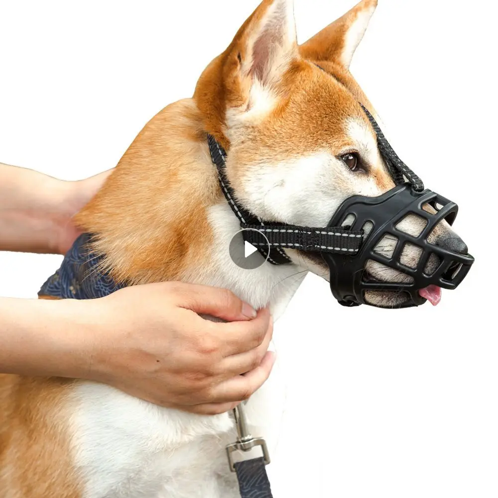 Dog Mouth Sleeve Wide Applicability Highly Protective Anti Biting Walk A Dog Pet Mask Adjusted Training Dogs Pet Muzzles Guard