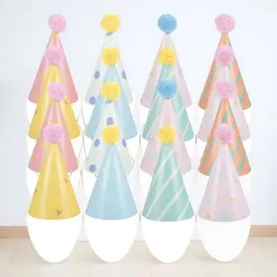 

16 Pcs Birthday Hat Adult Party Decorations Accessories Props Aniaml for Hats Conical Cap Favors