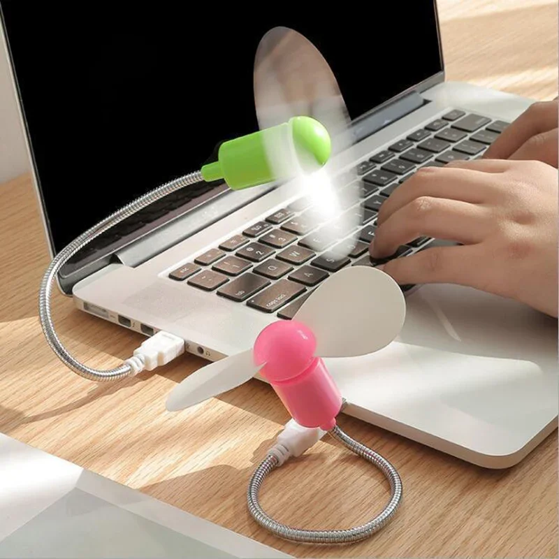 USB Mini Fan Desktop Cooling Cooler Portable Air Conditioning Appliances@NoArgsConstructor