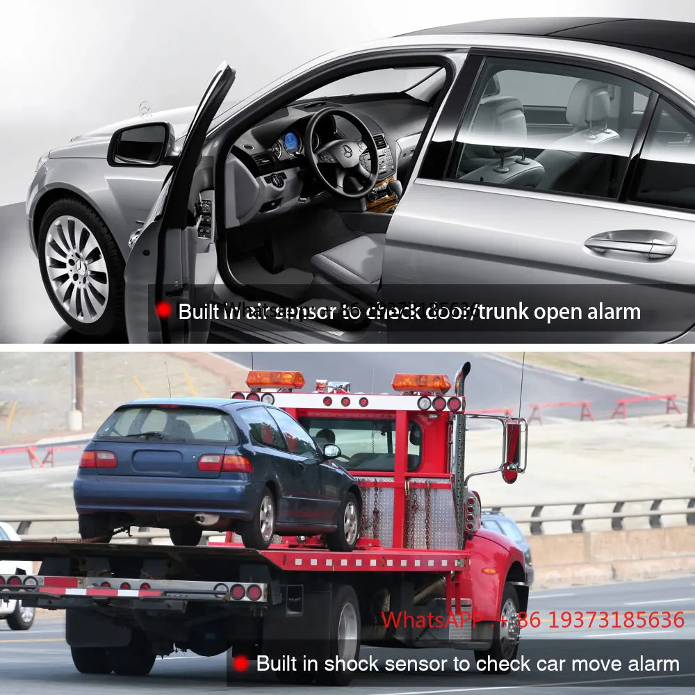 Vjoy Wireless No Installation Remote Start Car Alarm System 1000 Meters Long 2 Way Upgrade Car Alarm Siren DIYV2