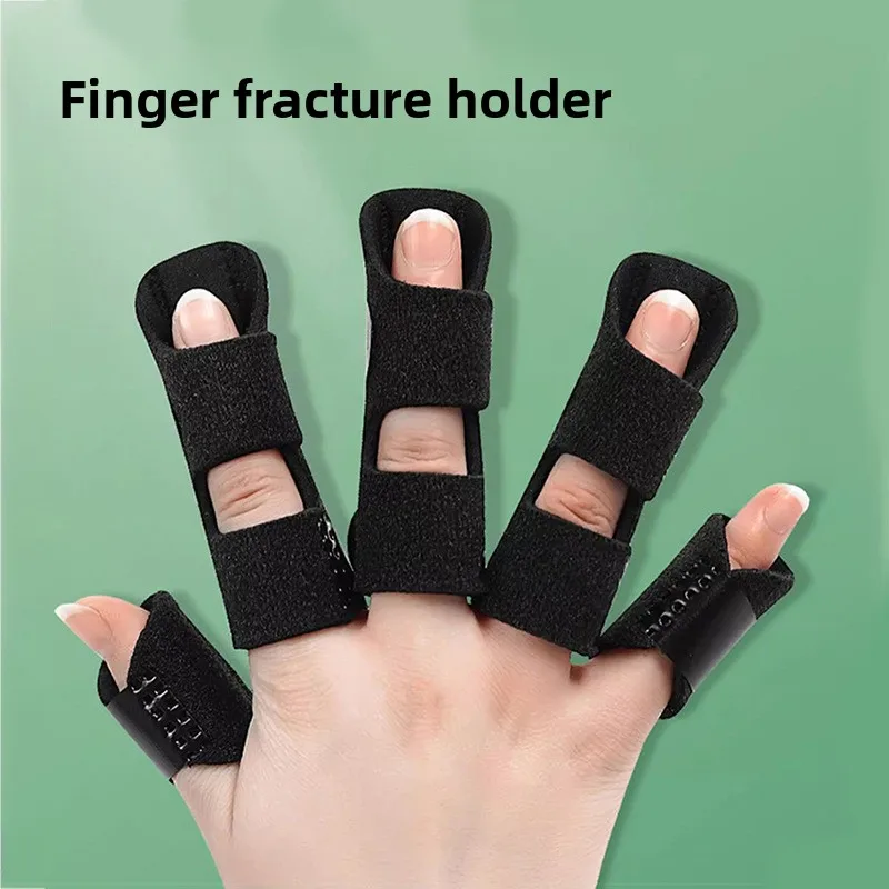 

5pcs Finger Gloves Set Sports Protective Gear Finger Fixation For Men&Women For Broken Fingers/Straightening Finger/Knuckle