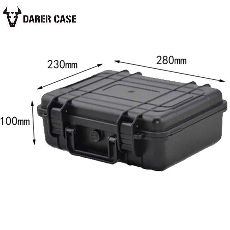 DPC032 Waterproof Dustproof Shockproof Hard Plastic Fingerprint Pelican Case With Customized Foam