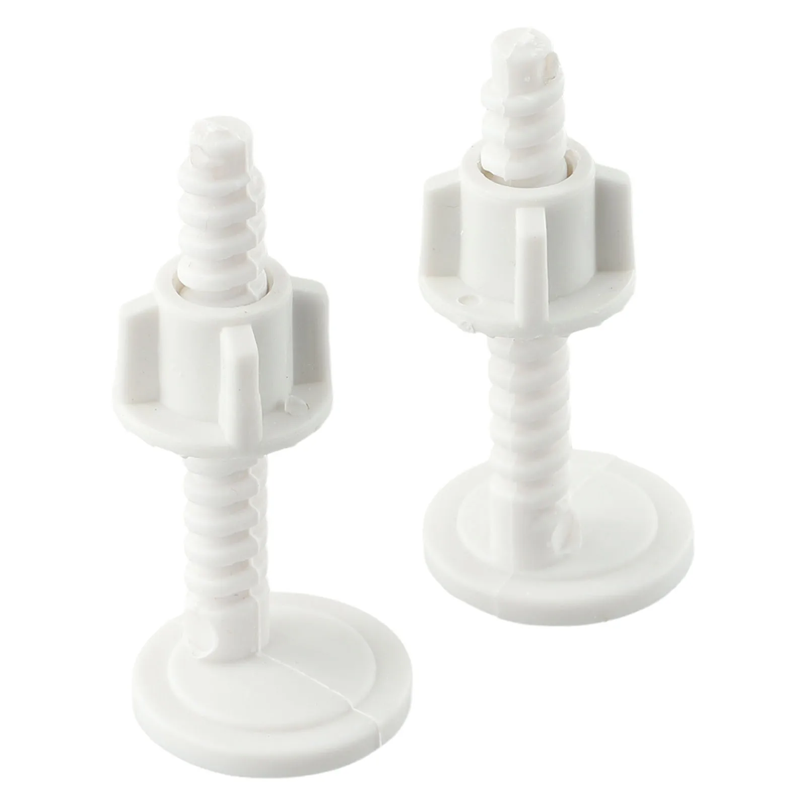 Bathroom Toilet Lid Screw White Easy To Install Excellent Toughness Good Strength 60*30mm High Quality Material