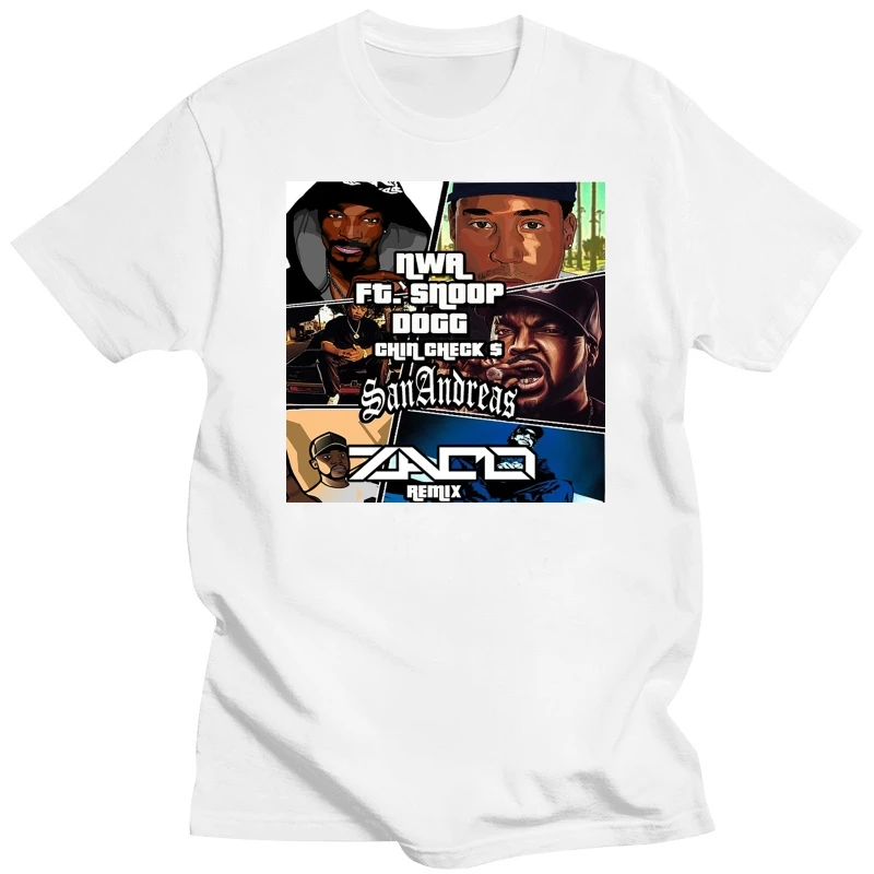 NWA Snoop DoggRound Neck T-Shirtscustom designHipstersmen's Casualshirt