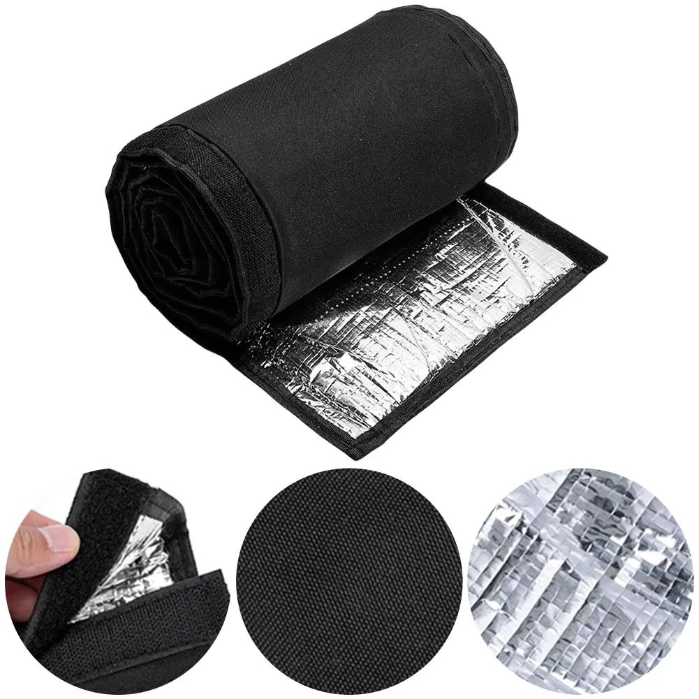 UV Resistant Outdoor AC Hose Insulation Sleeve 3 Layer HVAC Copper Pipe Insulation Cover Protector 600D AC Duct Insulation Wrap