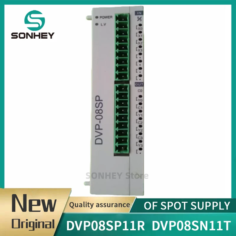 

Новый оригинальный модуль расширения ПЛК DVP08SP11R DVP08SN11T