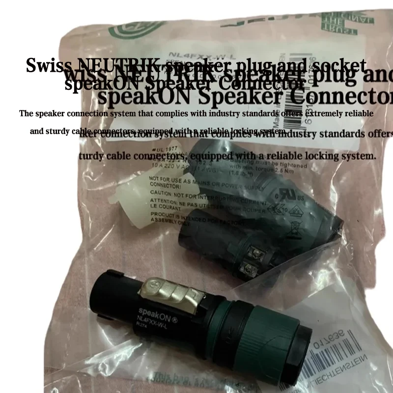 

Neutrik 2 4 8 core SpeakON Loudspeaker Connectors NL4FX NL8FC Audio Cable Home Theater Screen Speaker Plug Lockable Socket