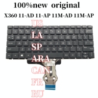 100%new original US SP LA ARA FR RU HP Pavilion X360 11-AD 11-AP 11M-AD 11M-AP 11-AD051NR keyboard L42027-001 171 251 161 071