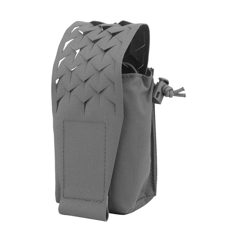 

Outdoor flip type multifunctional SPUD multi-purpose bag, MOLLE mounted miscellaneous bag, walkie talkie bag, dual 5.56/7.62
