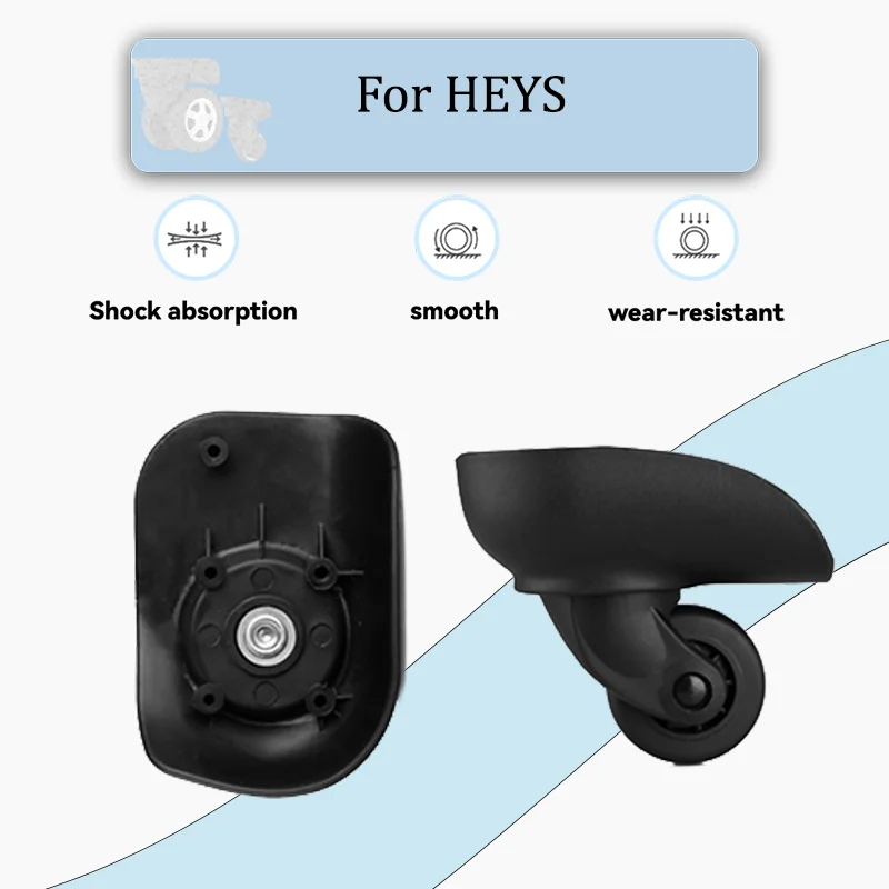 

For HEYS W069 Shock Absorbing Luggage Wheels - Heavy-duty Replacement Wheels For Travel Luggage