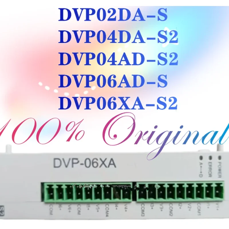 New Original DVP02DA-S DVP04DA-S2 DVP04AD-S2 DVP06AD-S DVP06XA-S2 DVP02DA S DVP04DA S2 DVP04AD S2 DVP06AD S in stock