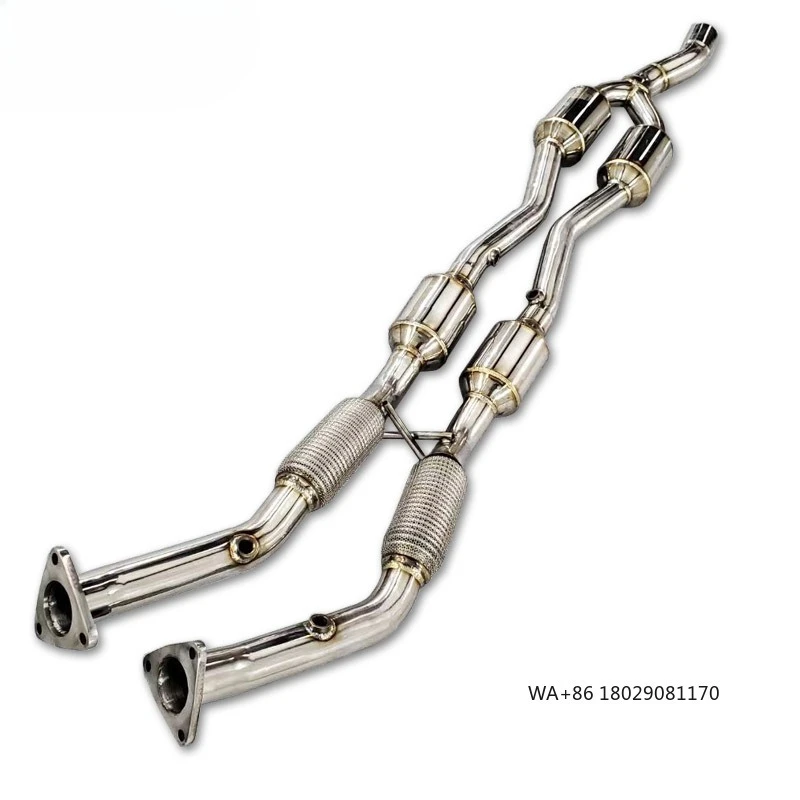 

Даунпайп для R36 3.6 2008-2011, высокопроизводительная выхлопная система автомобиля, выхлопная труба из нержавеющей стали