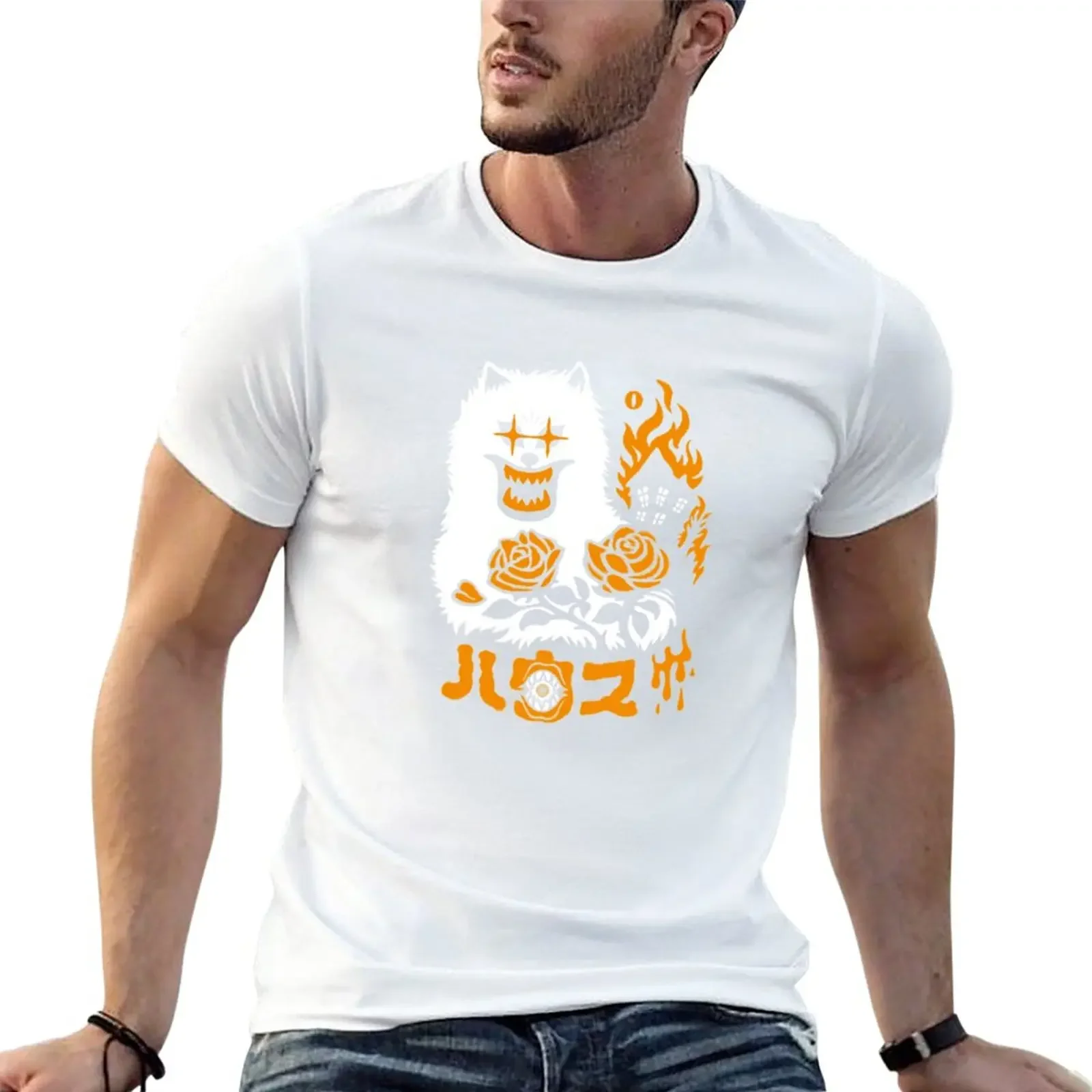 New HAUNTED HOUSE T-Shirt summer tops Tee shirt hippie clothes vintage clothes mens t shirts casual stylish