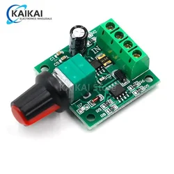 30W 2A DC 1.8V -15V PWM Motor Speed Controller Regulator Laagspanning Fan Speed schakelaar PWM Verstelbare Drive 5V 12V