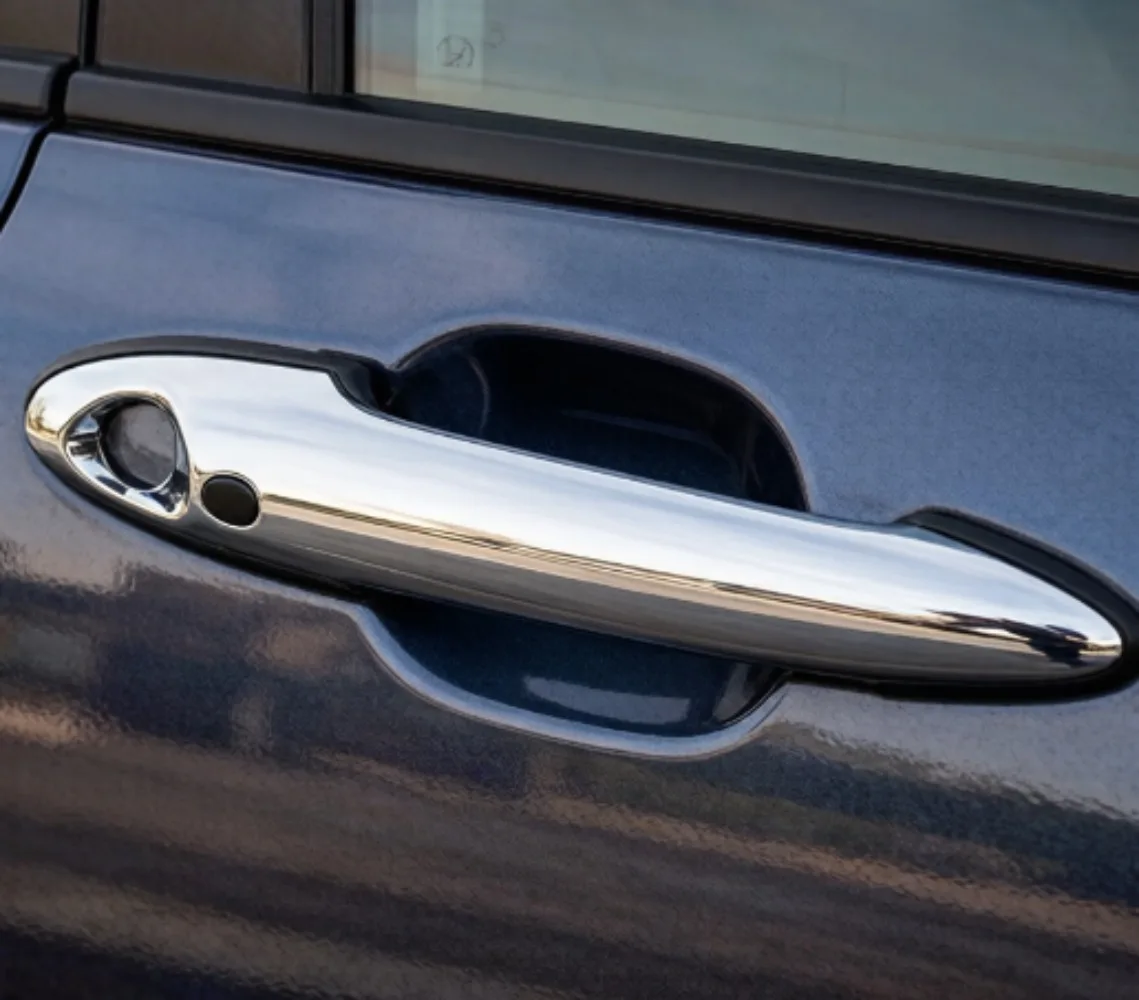 Car Front Door Exterior Handle for Mini for Cooper R55 R56 R57 R58 R59 Smart Key Handle Part Numbers 51212752577 51212752578