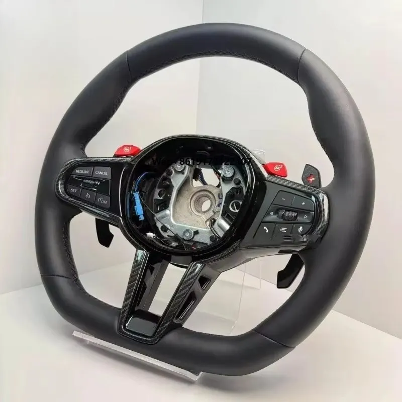 

m Sport Heated Steering Wheel Compatible with M3 M4 M5 M6 X3 X4 X5 X6 X7 X8 G01 G12 G20 G30 G80 G82 330i M340i