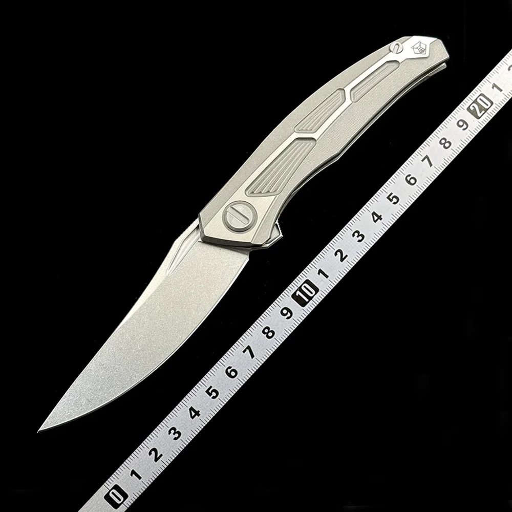 

OK KNIVES Shirogorov Quantum Folding Knife M390 Blade Outdoor Camping Hunting Pocket EDC Tool Knife