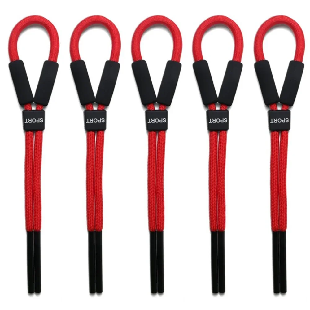 Colorful Floating Sunglass Straps Adjustable Length Comfortable Polyester Fit Suitable for Fishing Cycling Skiing