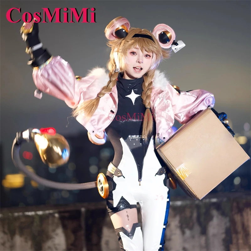

CosMiMi Game Wuthering Waves Lumi Cosplay Costumes Sweet Lovely Dress Outfit Full Set Carnival Party Role Play Clothing S-XL New