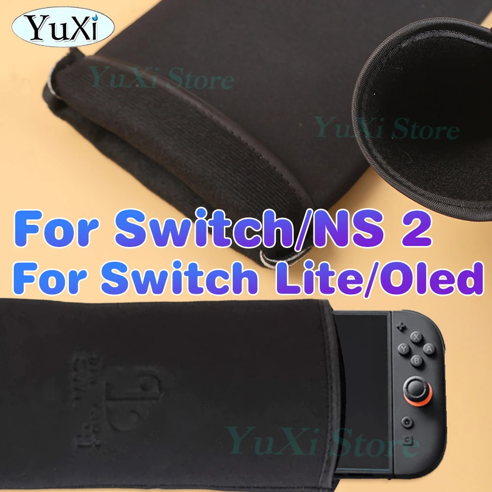 

1Pc Sponge Protective Pouch Carrying Case Storage Bag For For Switch NS2 Lite Oled Game Screen Protector Bag