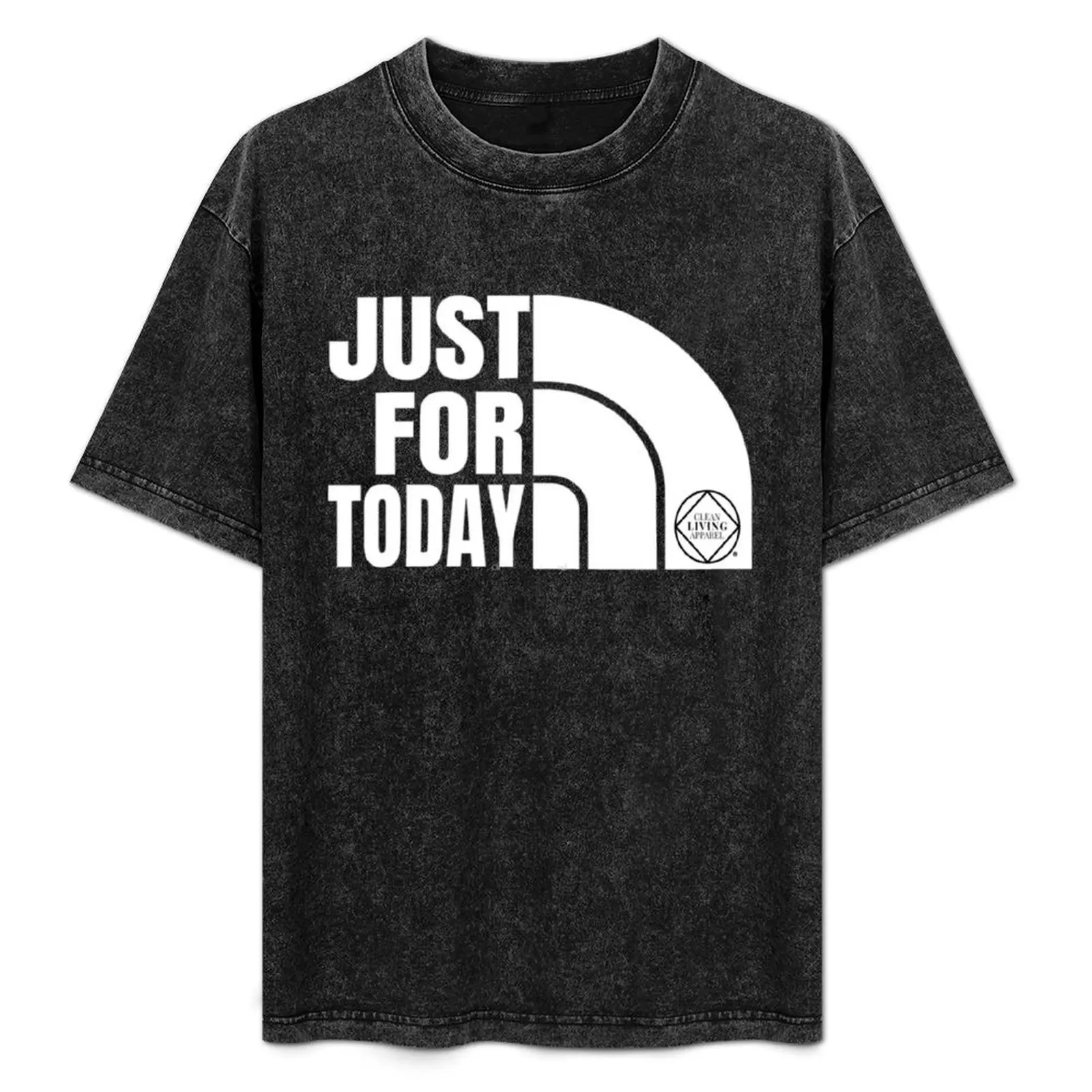

Just For Today Narcotics Anonymous NA Gift T-Shirt Plus Size Summer Casual T-Shirt