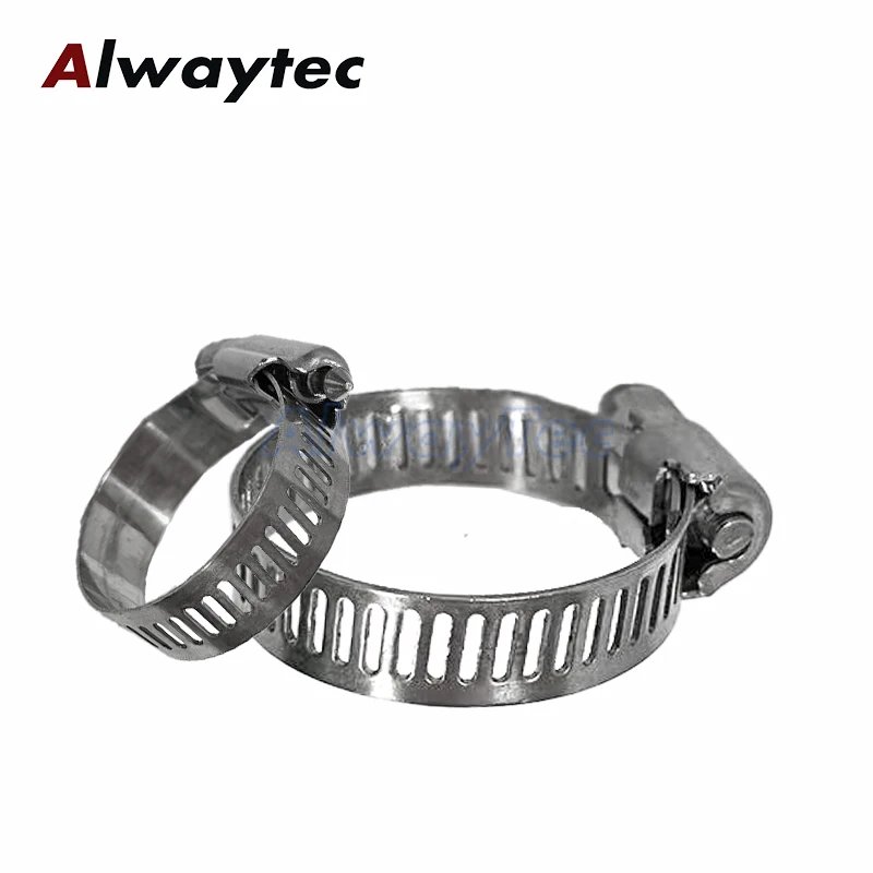 

Stainless Steel 59mm to 108mm Hose Pipe Clamps Clips Fastener 10pcs