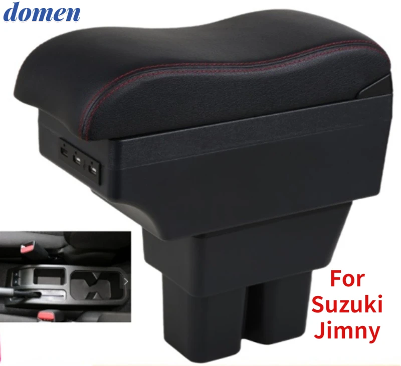 

For Suzuki Jimny armrest box Jimny special vehicle armrest box export modification USB Charging