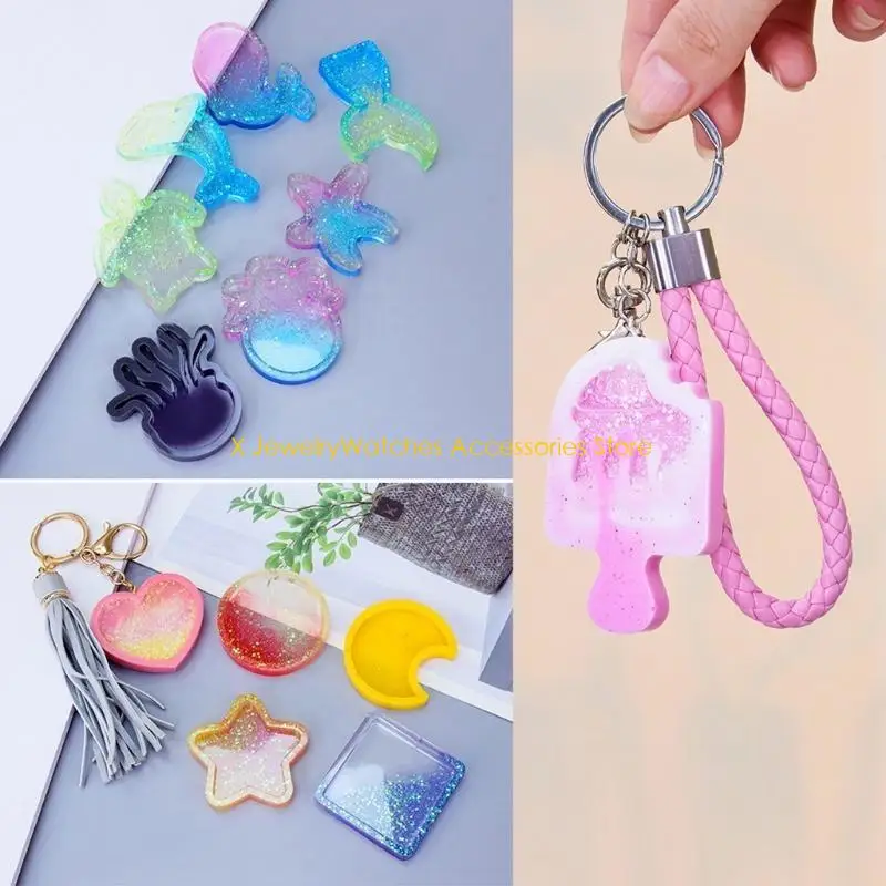 

31KD 36pcs Animals Silicone Mold Resin Shaker Mold DIY Craft Supplies