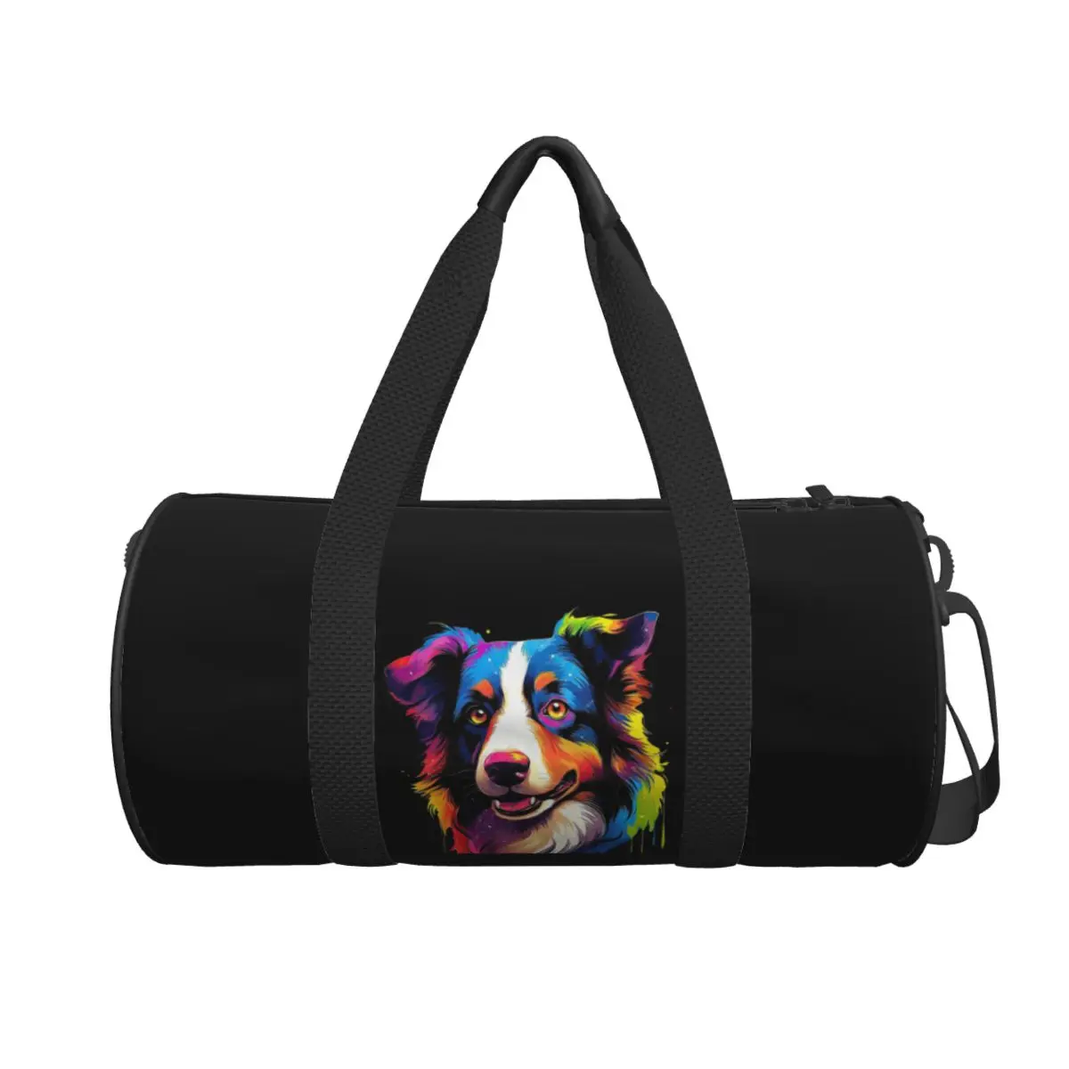 

Большая спортивная сумка Border Collie, водонепроницаемая дорожная сумка, сумки для фитнеса