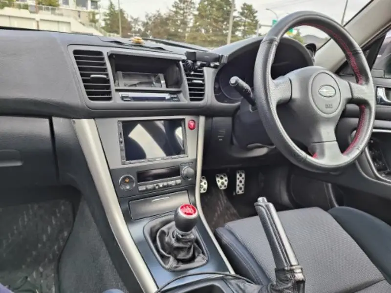 Auto-Styling Leder-Schaltknauf Schalthebel für SUBARU LEGACY OUTBACK FORESTER IMPREZA STI WRX 2009-2018 – Detail 10