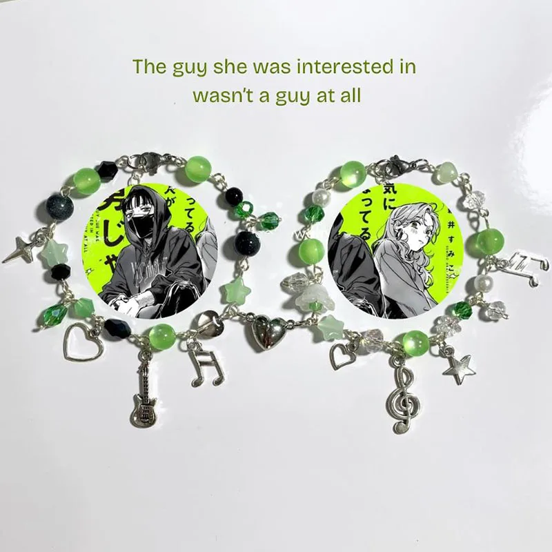The Guy She Was Interested in Wasn’t a Guy at All inspired bracele Handmade