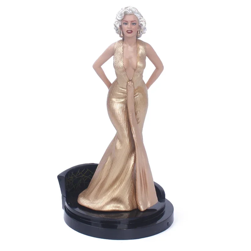 Garage Kid 18 cm Actionfigur Promi Marilyn Monroe Puppe Loses Spielzeug mit Sockel PVC Figur Modell Dekoratives Spielzeug für Geschenke
