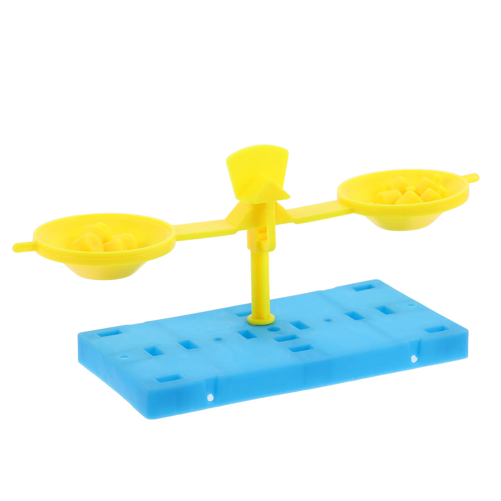 1 set 1 set Diy Stem Weegschaal Plastic Wiskunde Wetenschap Leermiddel Voor Klaslokaal Leeractiviteit Kinderen Educatieve Hendel