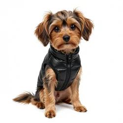 Winter Pet Puffer Jacket for Dogs - Windproof Down Coat with Hood, Thick Warm Dog Clothes for Small Medium Dogs Chihuahua Poodle