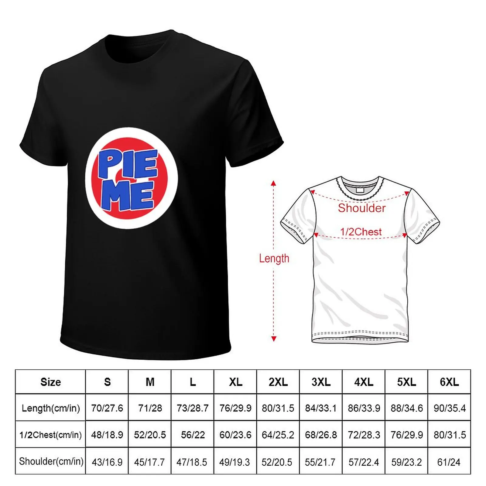 Pie me target T-Shirt man t shirt designer T-Shirt