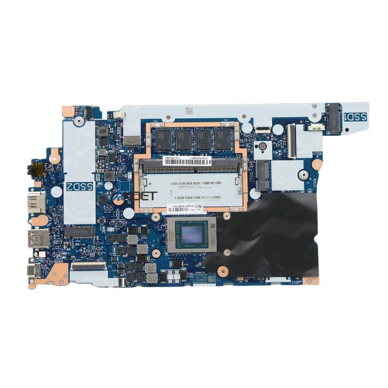 NM-C771 For Lenovo Thinkpad E15 Gen 2 / E14 Gen 2 Laptop Motherboard Mainboard With CPU R5 R7 +RAM 4G / 8G 100% test work