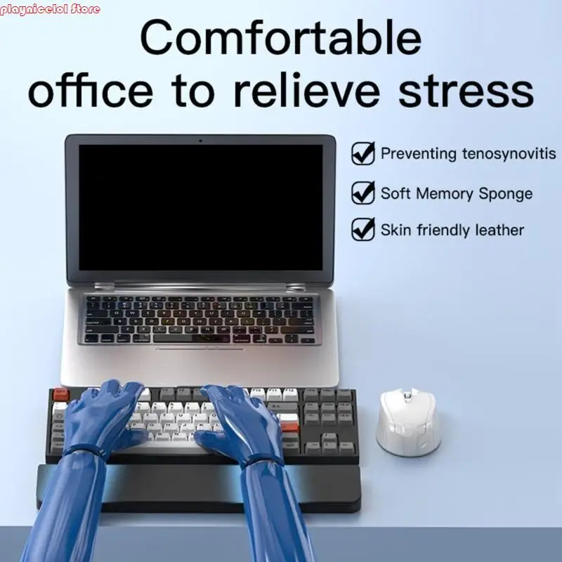 E8BAオールデーデイコンフォートリストキーボード用の休憩整理されたストレージと包括的なクリーニングキットが含まれています