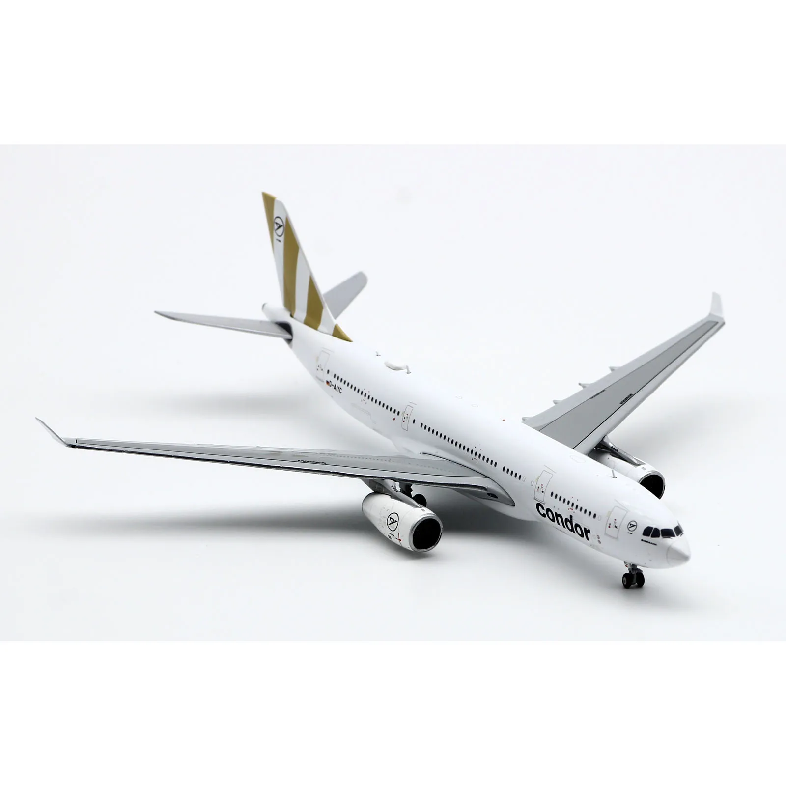 XX40115 Alliage Collection Avion Cadeau JC Ailes 1:400 Condor Airlines Airbus A330-200 Moulé Sous Pression Avion Jet Modèle D-AIYC Avec Support