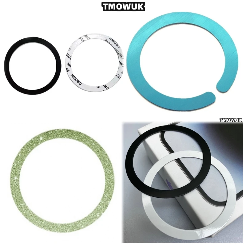 

Magsafe Magnetic Plate Ring Sticker For IPhone 13-16 Pro Max Plus Mini Wireless Charging Compatible