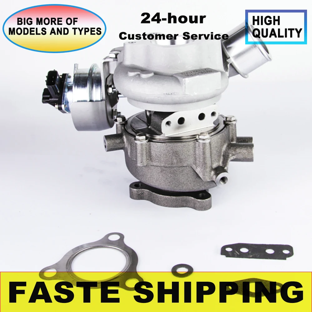 

New Turbocharger 49335-01700 4933501700 TF035 Complete for Peugeot 207 / 2008 208 / 308 68HP 50Kw 68Kw 1.4DHI 68 FAP DV6ETED4