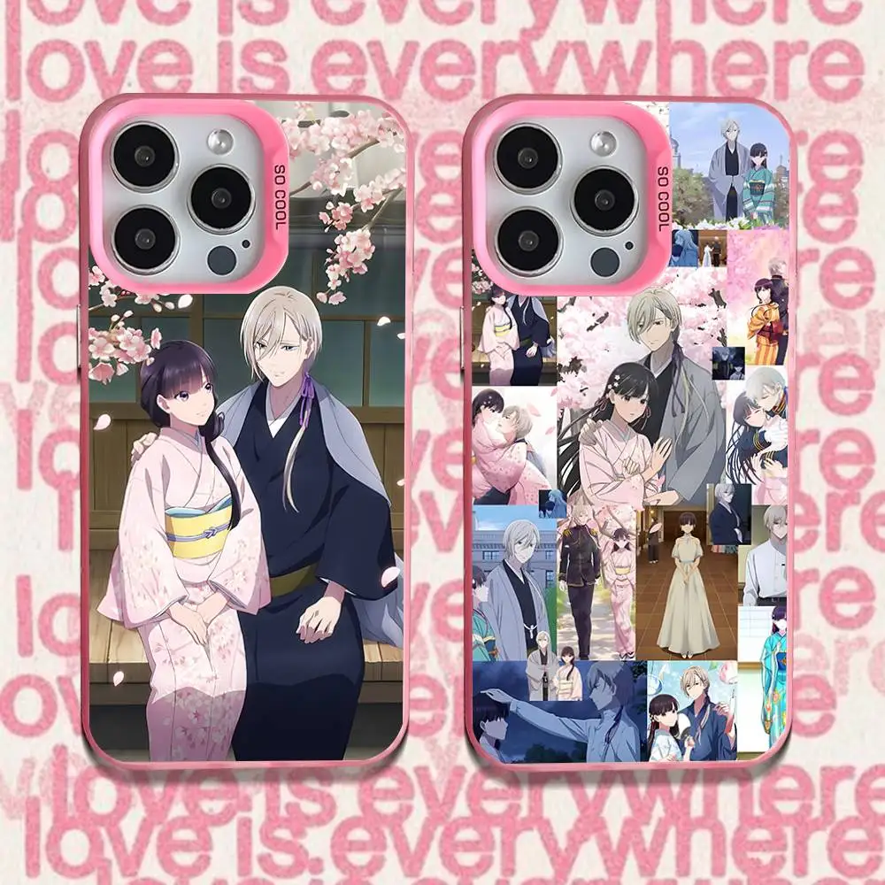 

Phone Case For iPhone 16,15,14,13,12,11,Pro,XS,Max,Plus,Mini,SE My Happy M-Marriage Pink Candy Matte Shockproof Cover