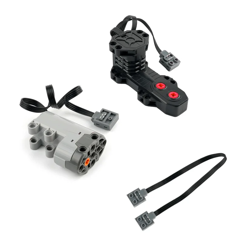 Monster Motor 5292 tecnología piezas de bloques de construcción funciones de potencia L/Servo Motor juguetes ensamblados ladrillos MOC modificados Accesorios